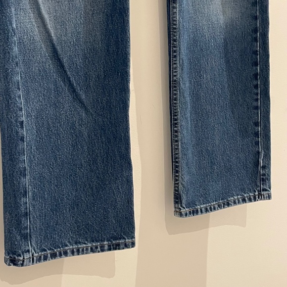 Harley-Davidson Men's Classic Boot Cut Jeans Blue Washed Denim 99027-09VM Sz 34 - Picture 4 of 16